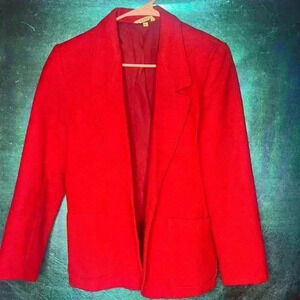 Red Blazer Jacket